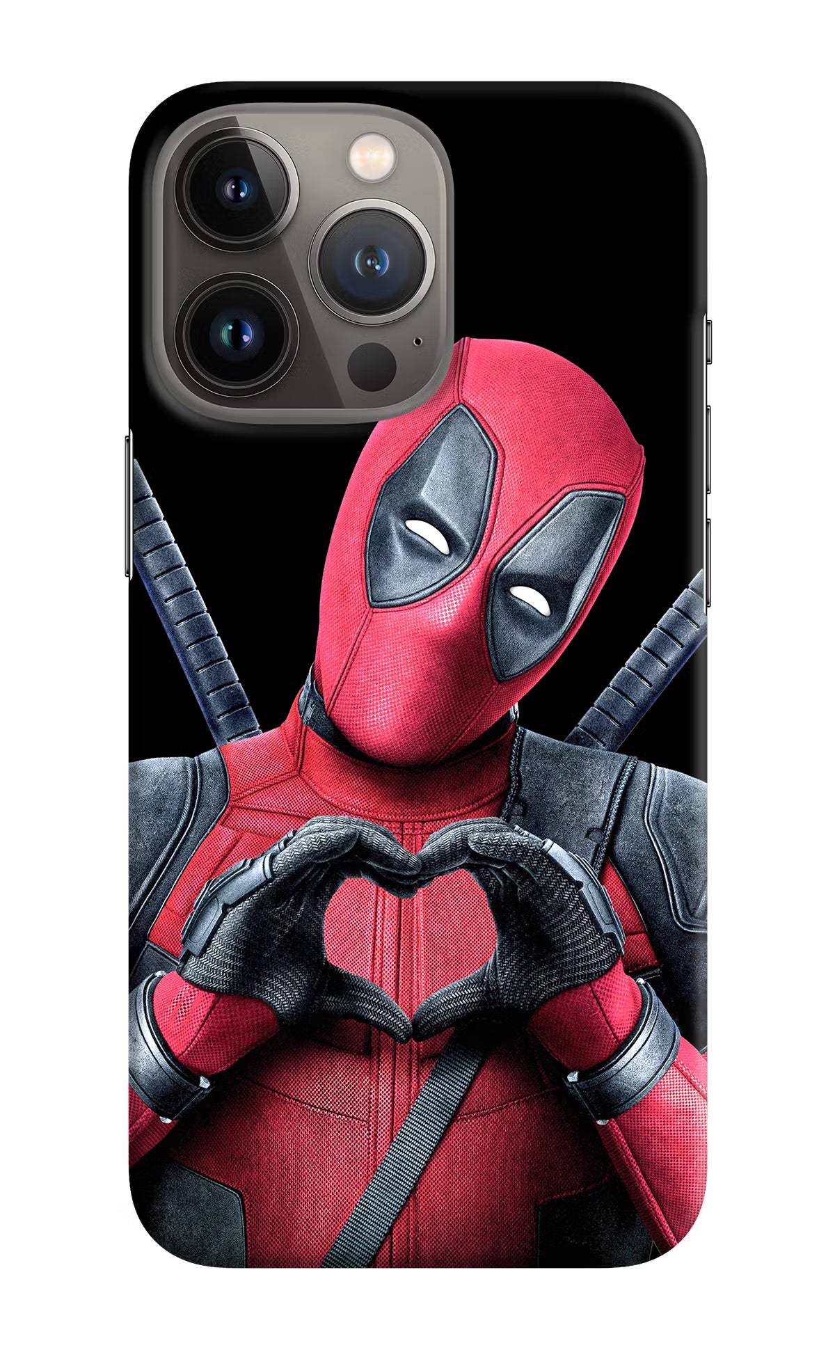 Deadpool iPhone 13 Pro Max Hard Case Back Cover by Casekaro