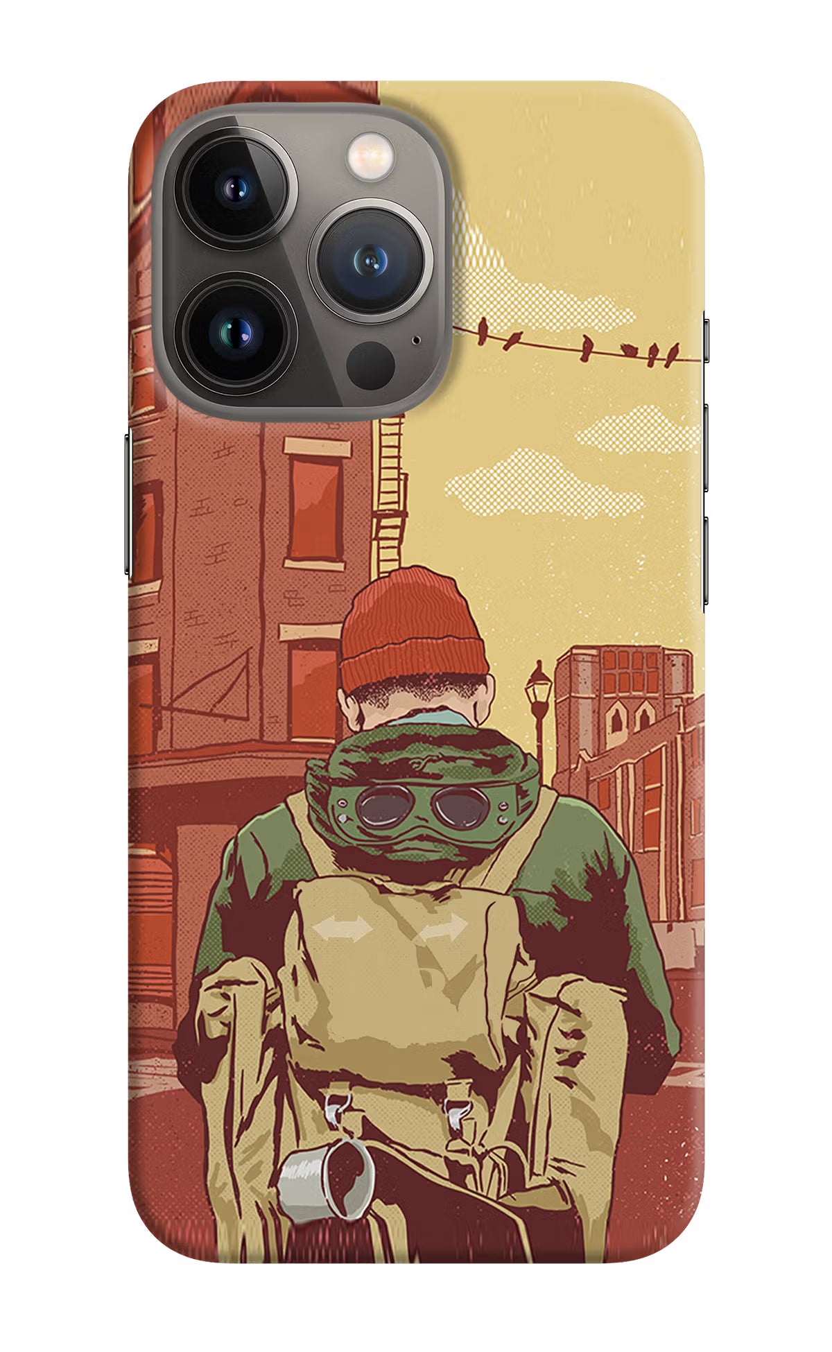 Adventurous iPhone 13 Pro Max Hard Case Back Cover by Casekaro