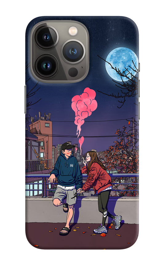Chilling Couple iPhone 13 Pro Max Hard Case Back Cover by Casekaro