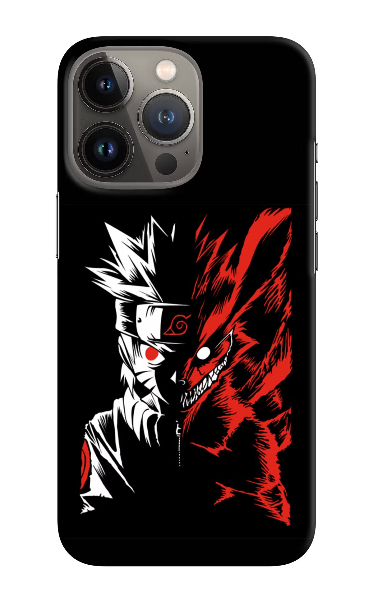 Naruto Two Face iPhone 13 Pro Max Hard Case Back Cover by Casekaro