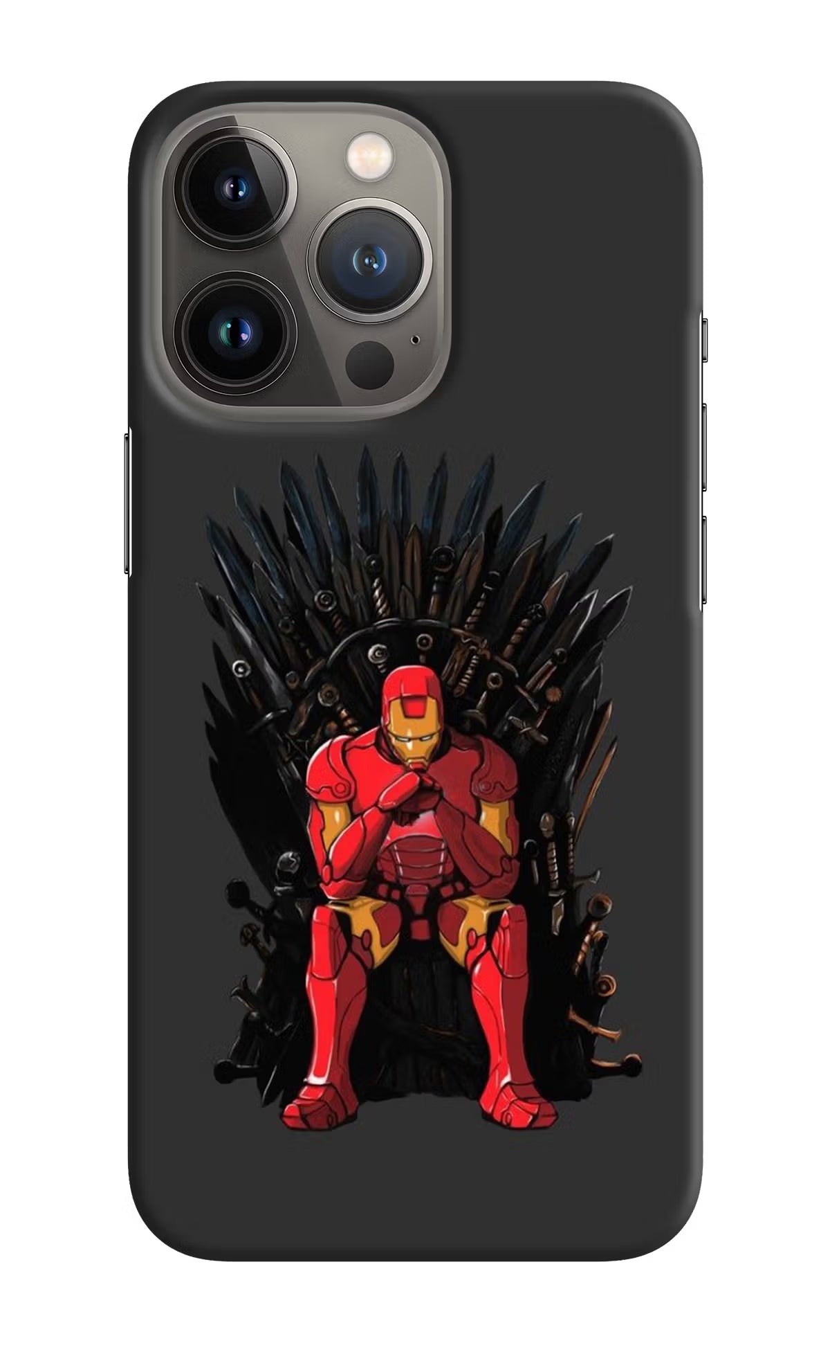 Ironman Throne iPhone 13 Pro Max Hard Case Back Cover by Casekaro