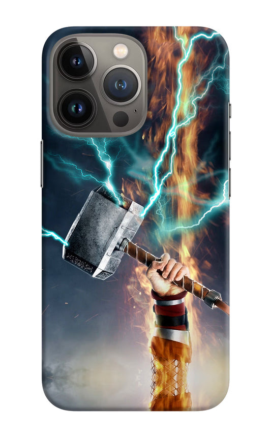 Thor Hammer Mjolnir iPhone 13 Pro Max Hard Case Back Cover by Casekaro