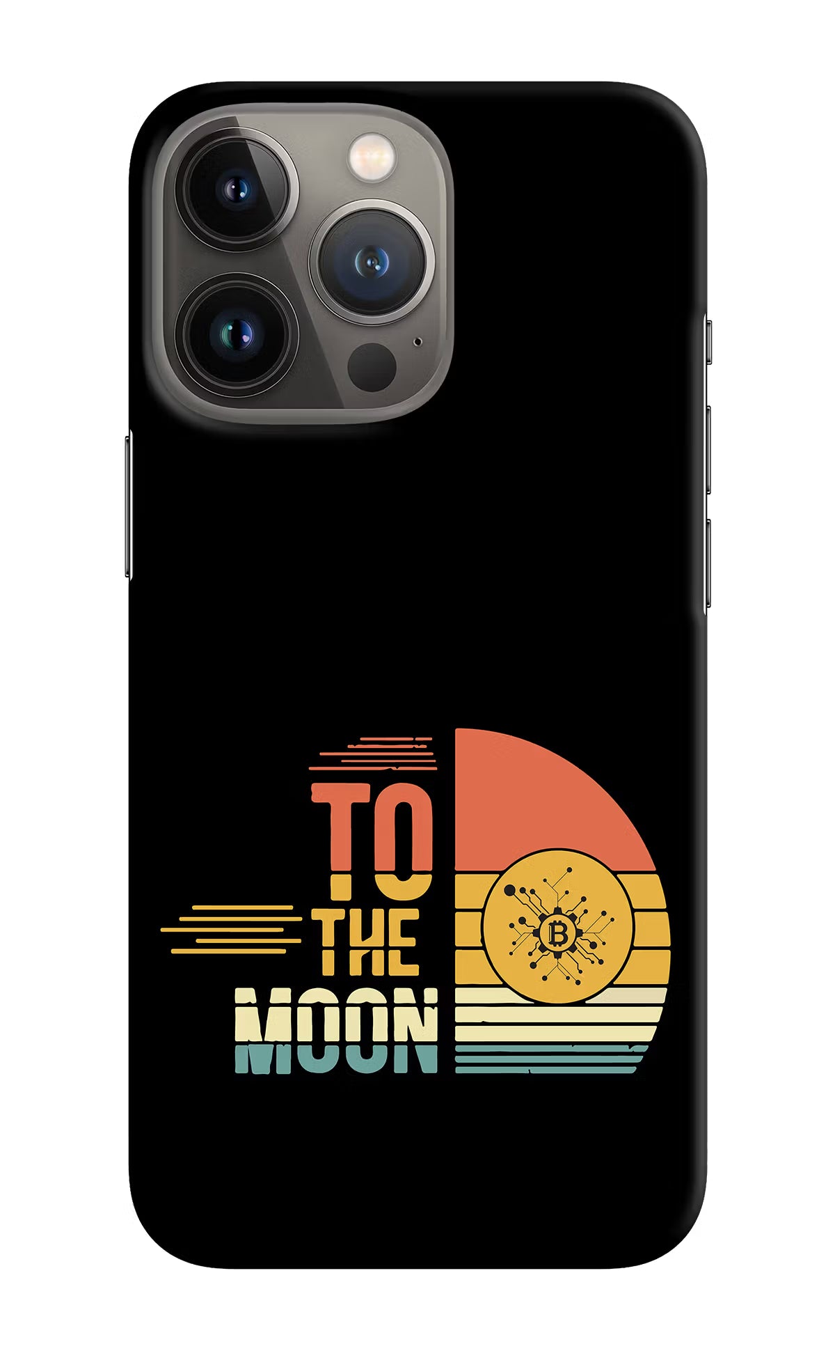 To the Moon iPhone 13 Pro Max Hard Case Back Cover by Casekaro