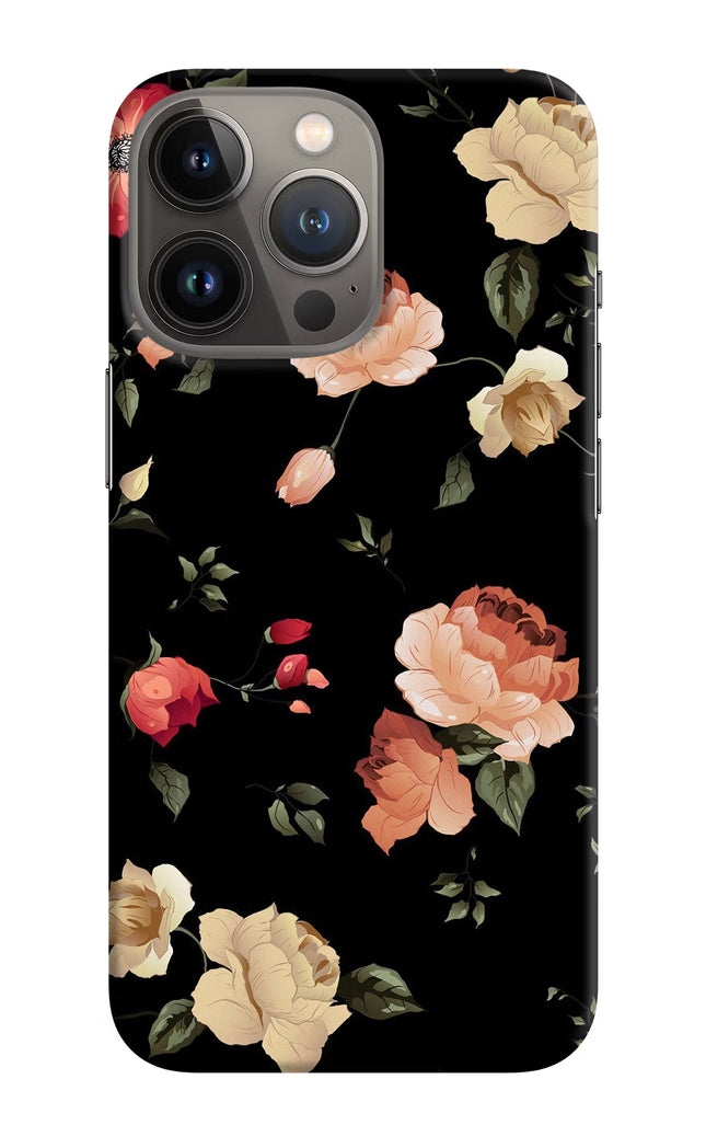 Flowers iPhone 13 Pro Max Hard Case Back Cover by Casekaro