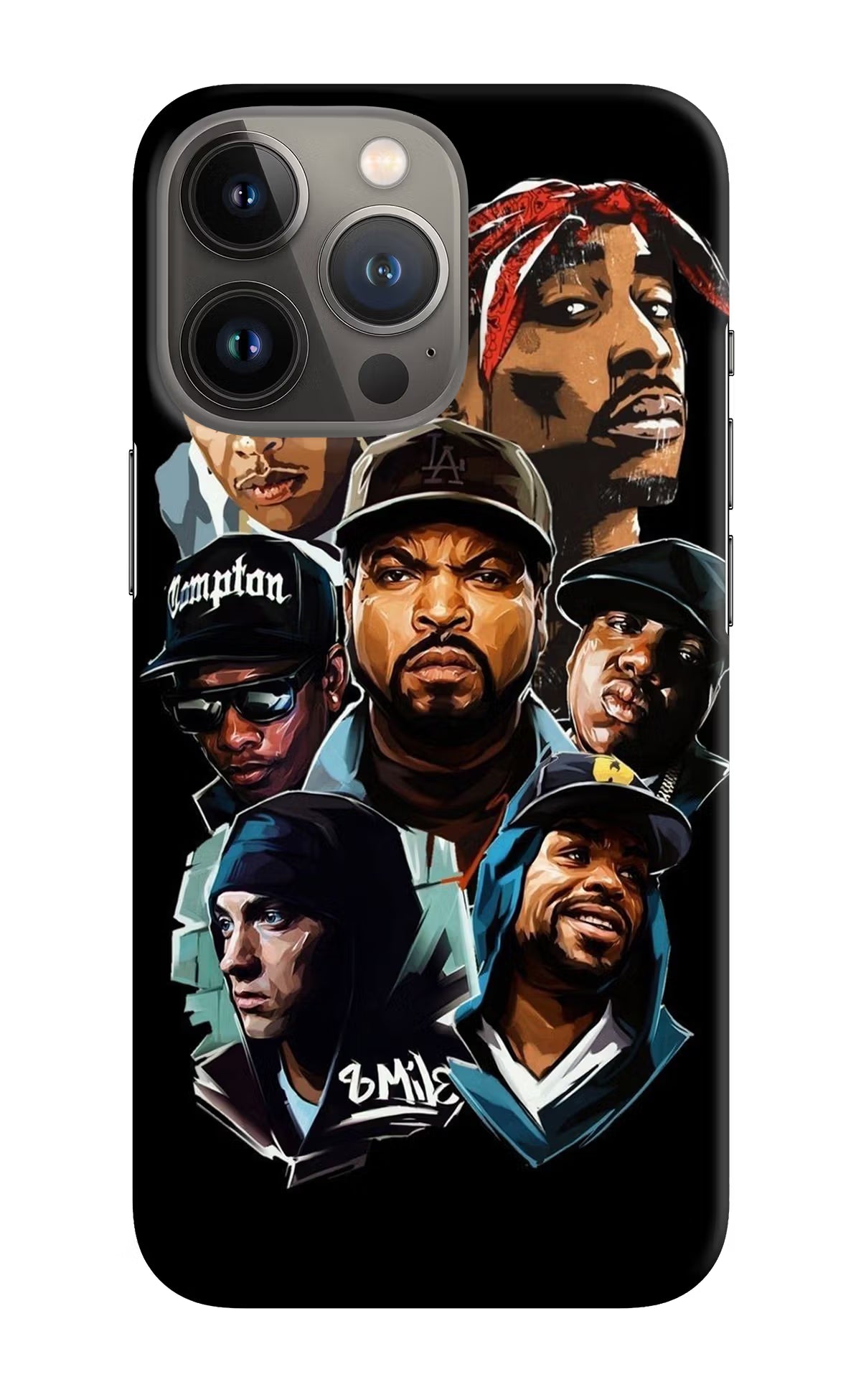 Rappers iPhone 13 Pro Max Hard Case Back Cover by Casekaro