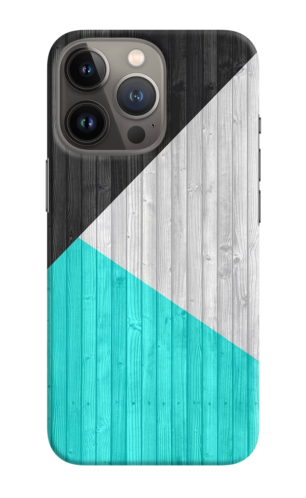 Wooden Abstract iPhone 13 Pro Max Hard Case Back Cover by Casekaro
