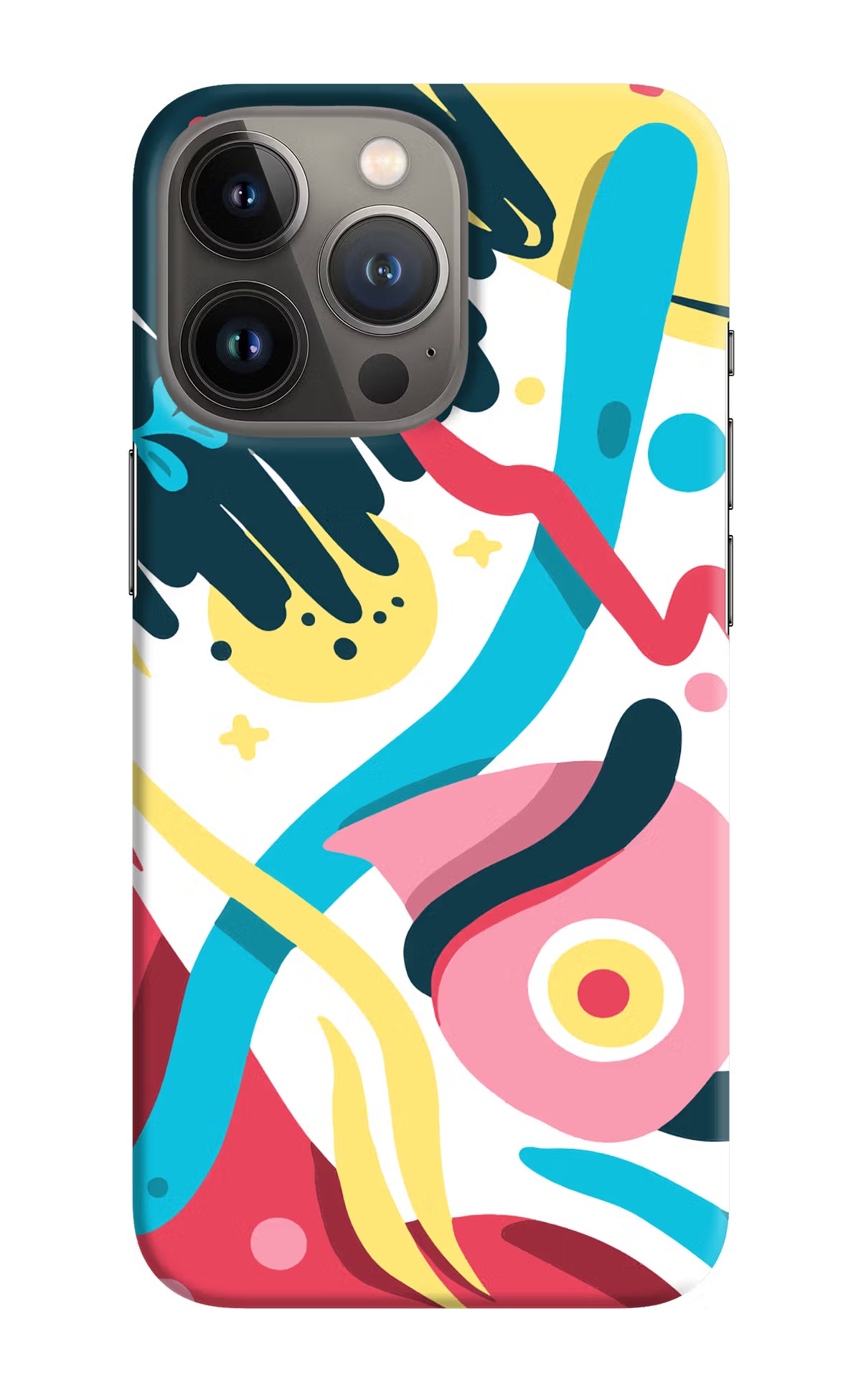 Trippy iPhone 13 Pro Max Hard Case Back Cover by Casekaro