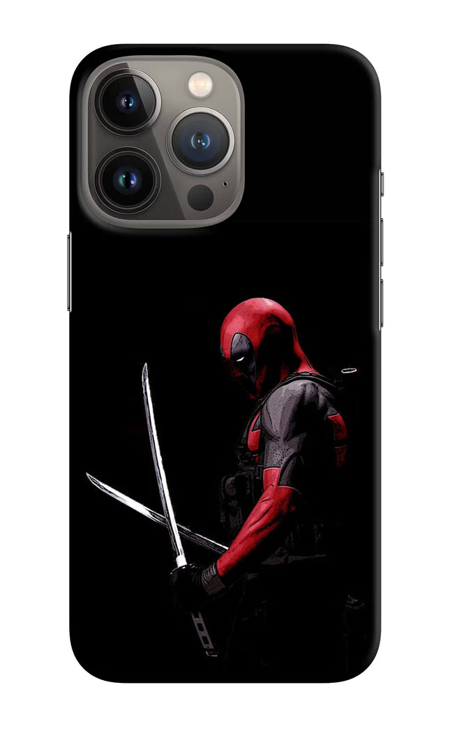 Deadpool iPhone 13 Pro Max Hard Case Back Cover by Casekaro