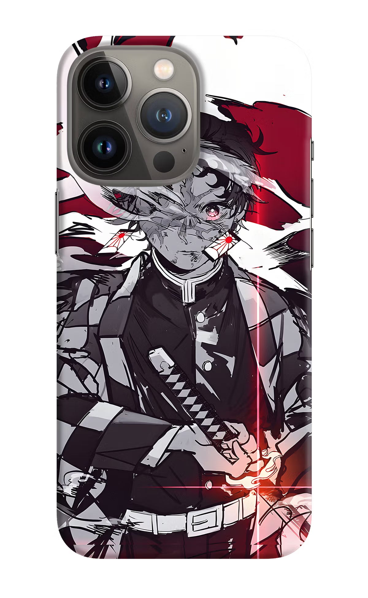 Demon Slayer iPhone 13 Pro Max Hard Case Back Cover by Casekaro