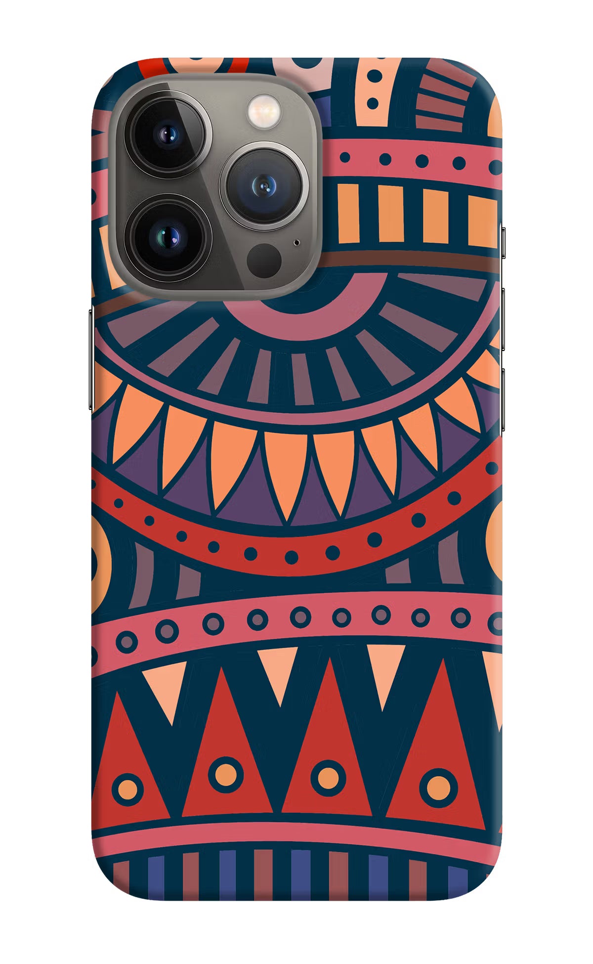 African Culture Design iPhone 13 Pro Max Hard Case Back Cover by Casekaro