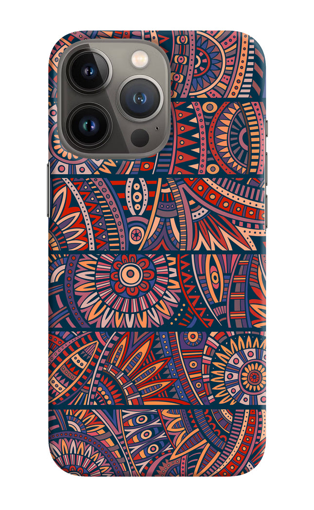 African Culture Design iPhone 13 Pro Max Hard Case Back Cover by Casekaro