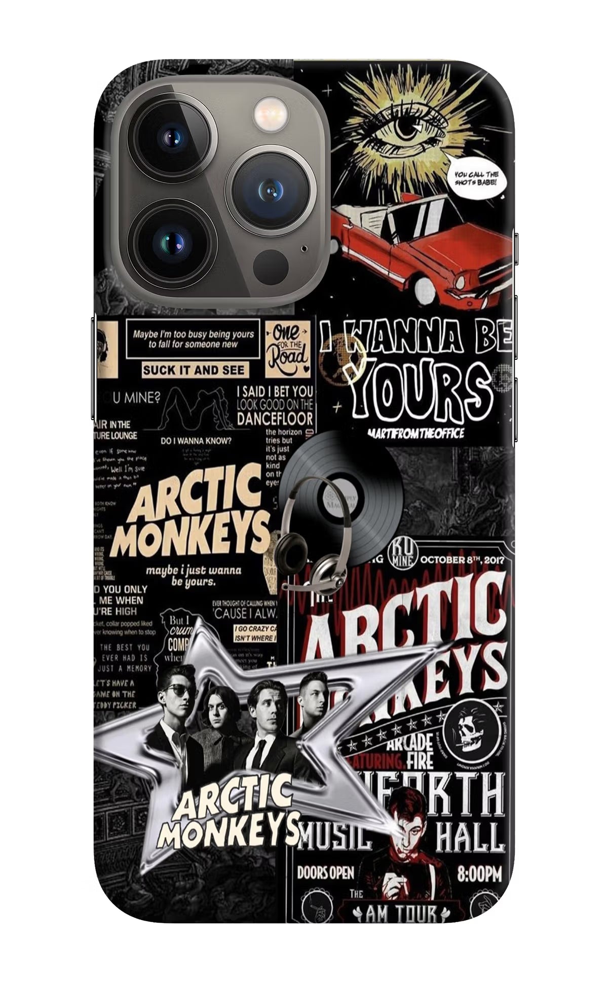 Arctic Monkeys iPhone 13 Pro Max Hard Case Back Cover by Casekaro