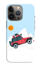 Mountain Trail Beast iPhone 13 Pro Max Hard Case Back Cover by Casekaro
