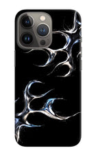 Chrome Tribal iPhone 13 Pro Max Hard Case Back Cover by Casekaro