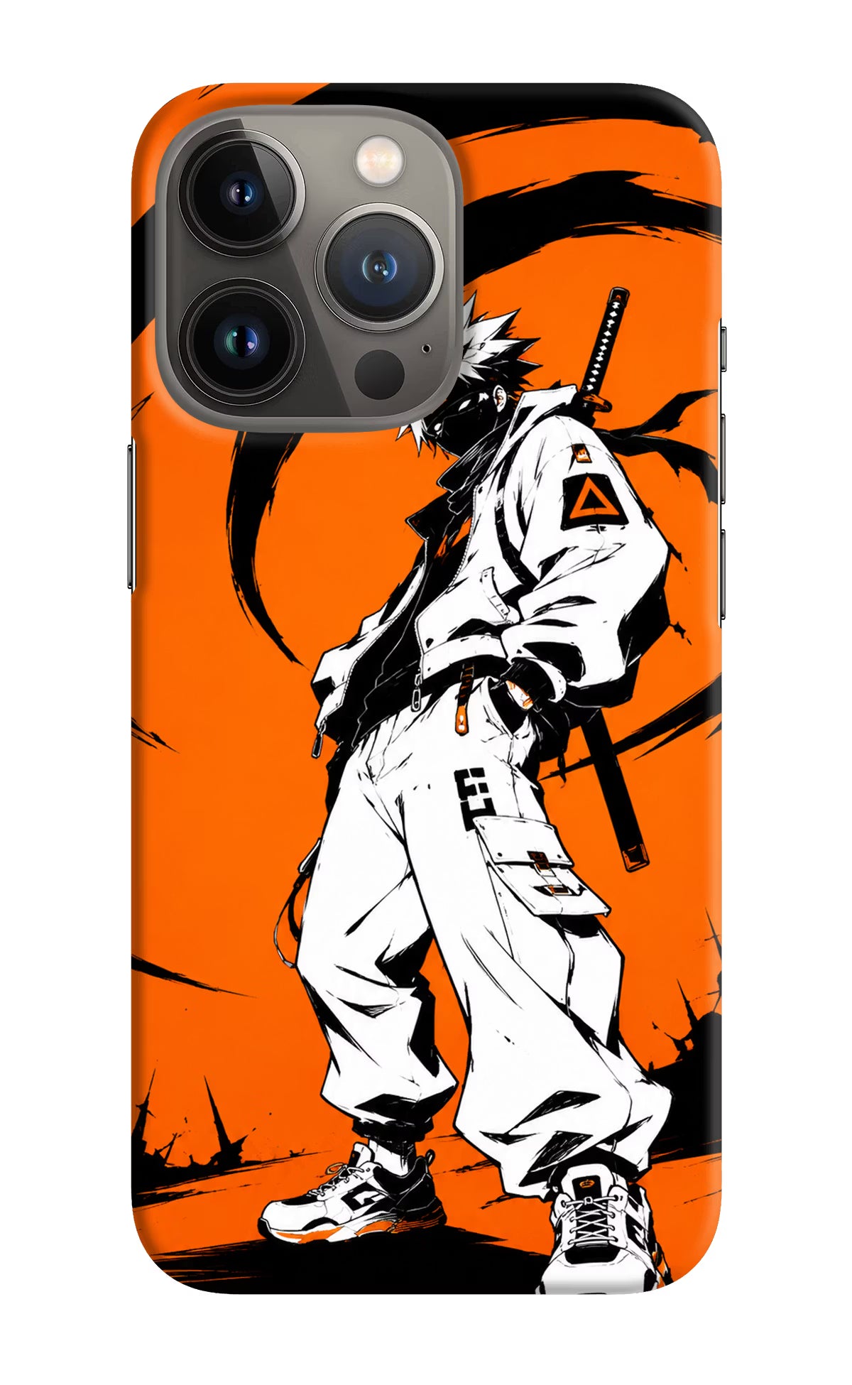 Street Samurai  iPhone 13 Pro Max Hard Case Back Cover by Casekaro