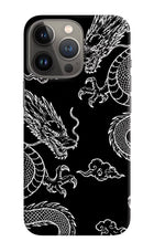Twin Dragons iPhone 13 Pro Max Hard Case Back Cover by Casekaro