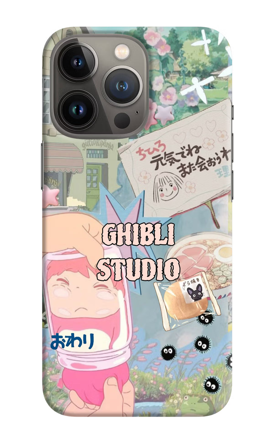 Studio Ghibli iPhone 13 Pro Max Back Cover, Hard case