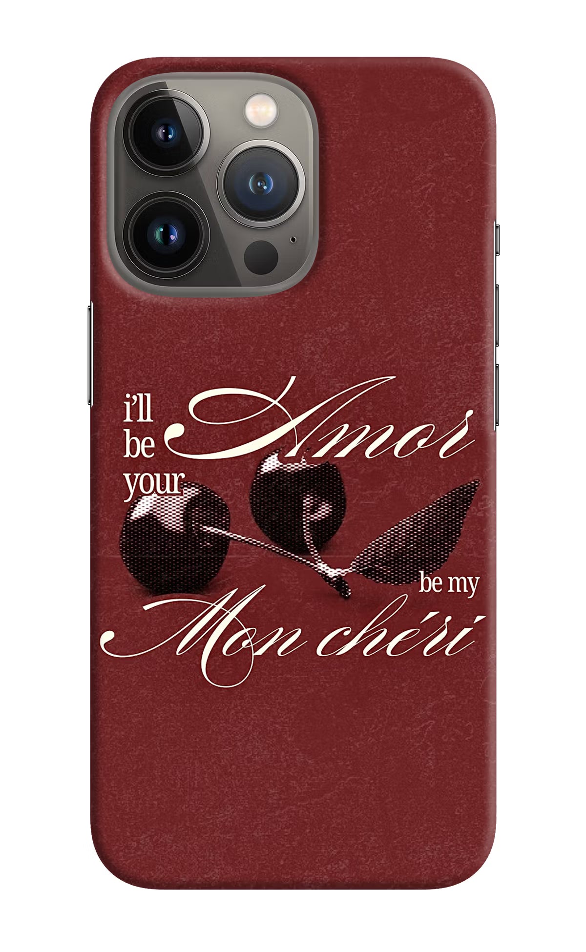 Velvet Cherry iPhone 13 Pro Max Back Cover