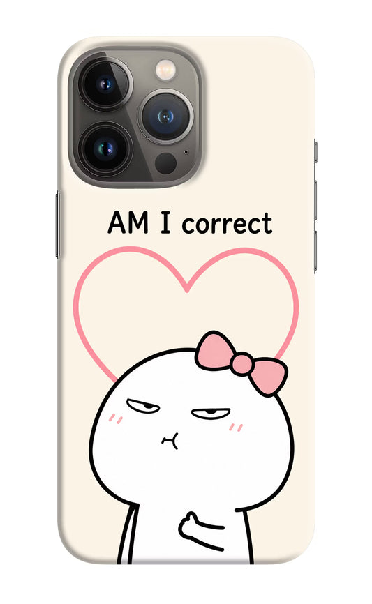 Always Right iPhone 13 Pro Max Hard Case Back Cover by Casekaro