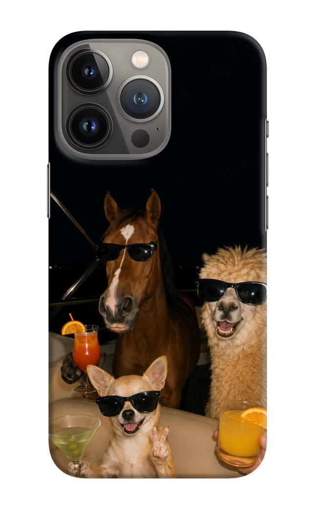 Party Squad iPhone 13 Pro Max Hard Case Back Cover by Casekaro