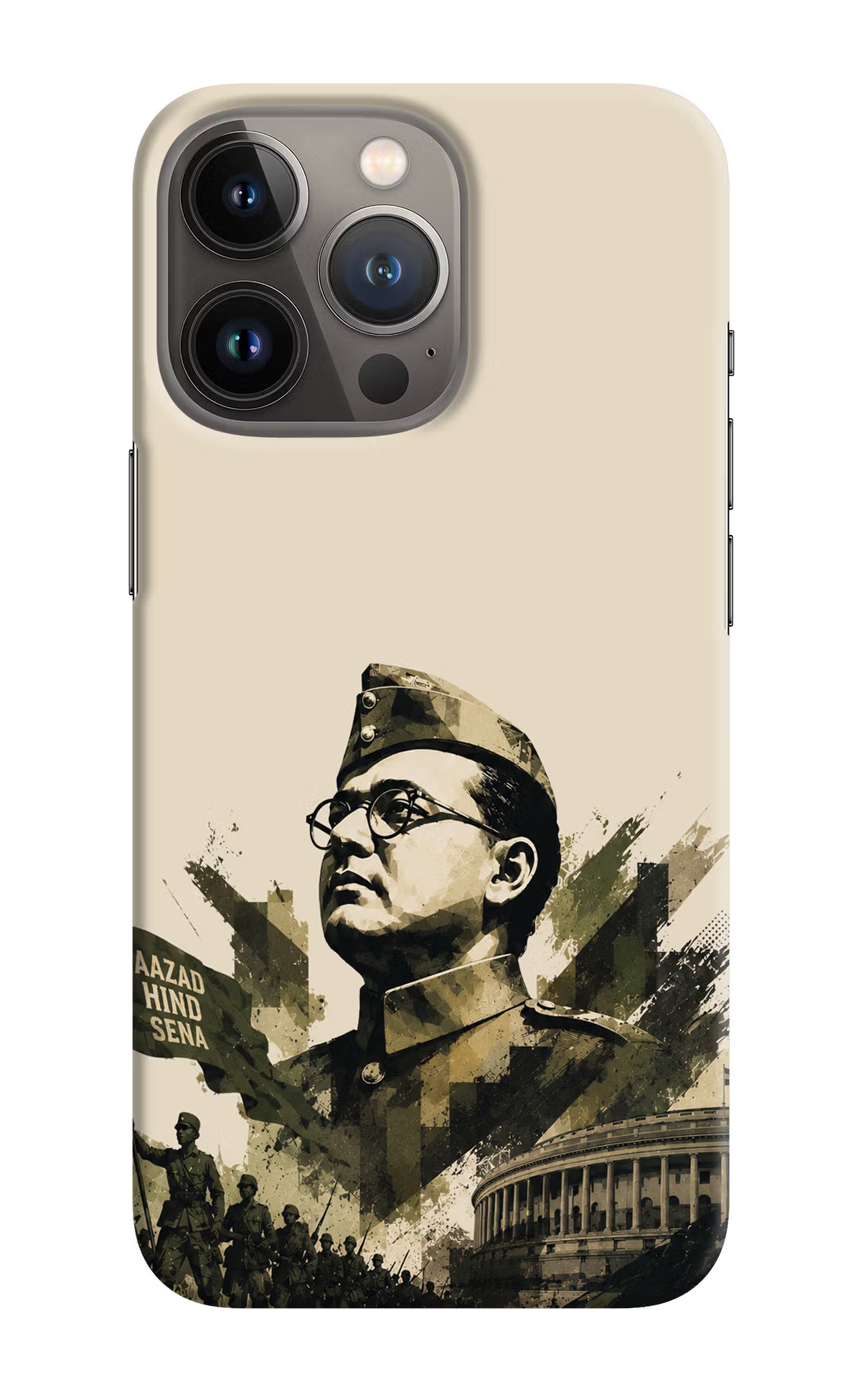 Netaji Rising iPhone 13 Pro Max Back Cover