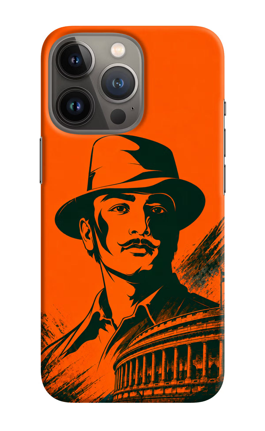 Bhagat Singh Legacy iPhone 13 Pro Max Back Cover, Hard case