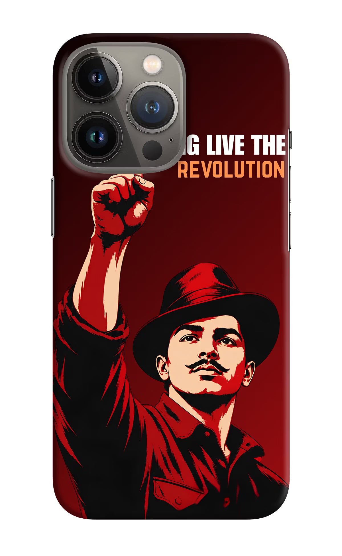 Bhagat Singh Revolution iPhone 13 Pro Max Back Cover