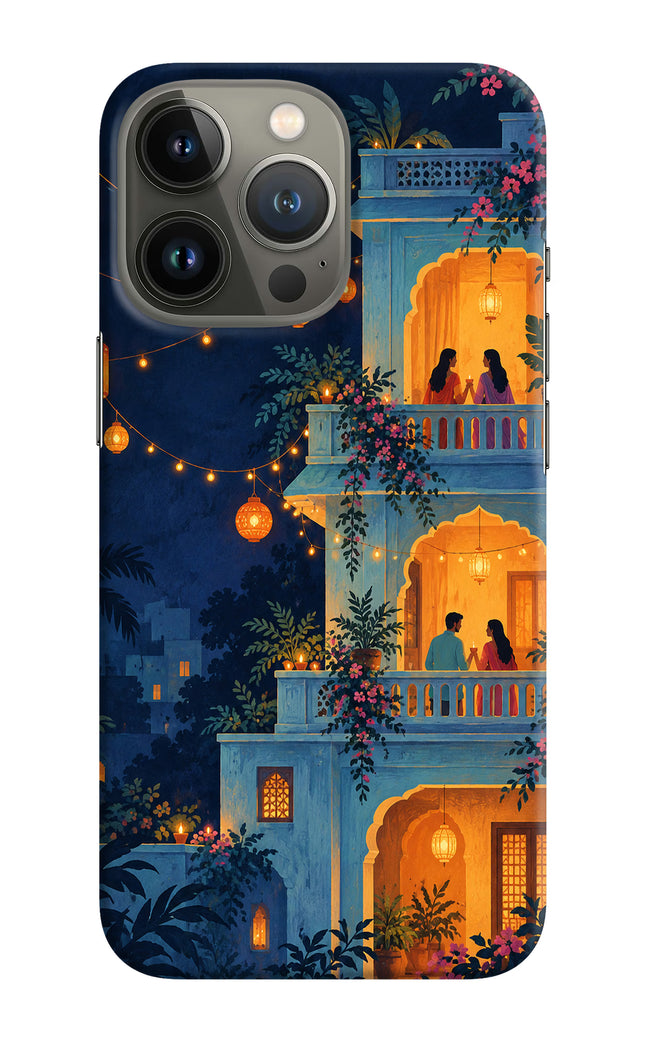Balcony Glow iPhone 13 Pro Max Hard Case Back Cover by Casekaro