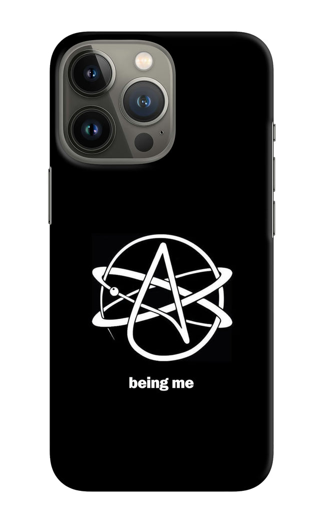 Atheist Symbol iPhone 13 Pro Max Hard Case Back Cover by Casekaro