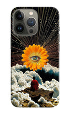 Cosmic Flower iPhone 13 Pro Max Hard Case Back Cover by Casekaro