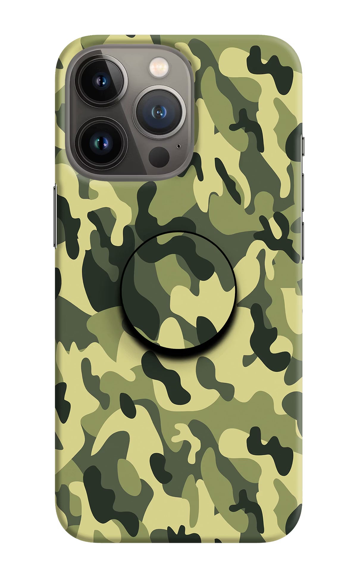 Camouflage iPhone 13 Pro Max Pop Case by Casekaro