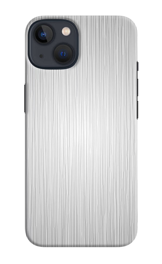 Wooden Grey Texture iPhone 13 Mini Hard Case Back Cover by Casekaro