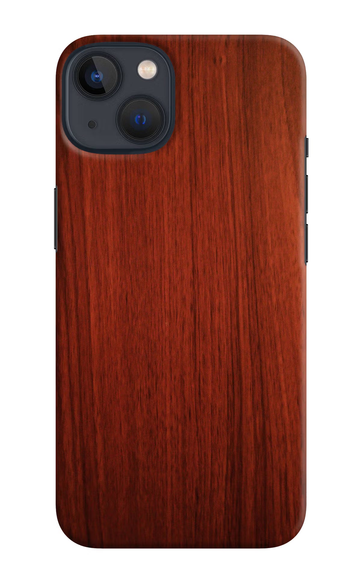 Wooden Plain Pattern iPhone 13 Mini Hard Case Back Cover by Casekaro