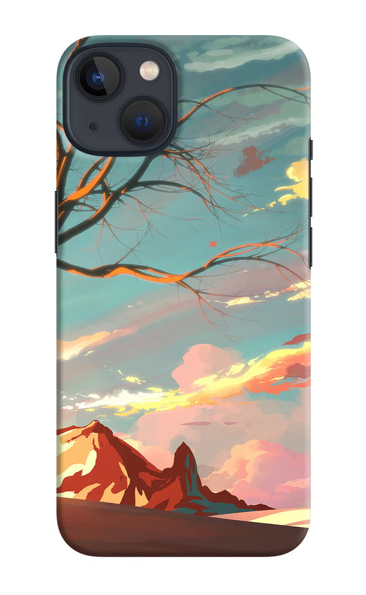 Scenery iPhone 13 Mini Hard Case Back Cover by Casekaro