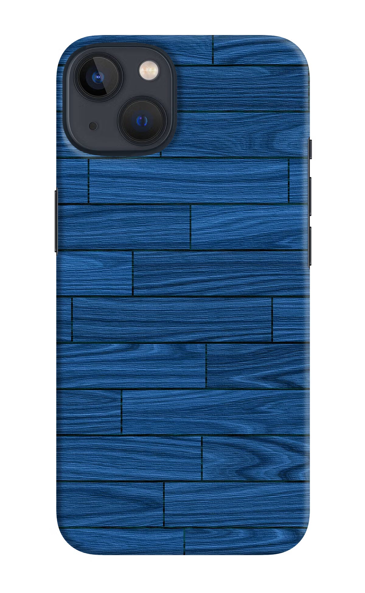 Wooden Texture iPhone 13 Mini Hard Case Back Cover by Casekaro