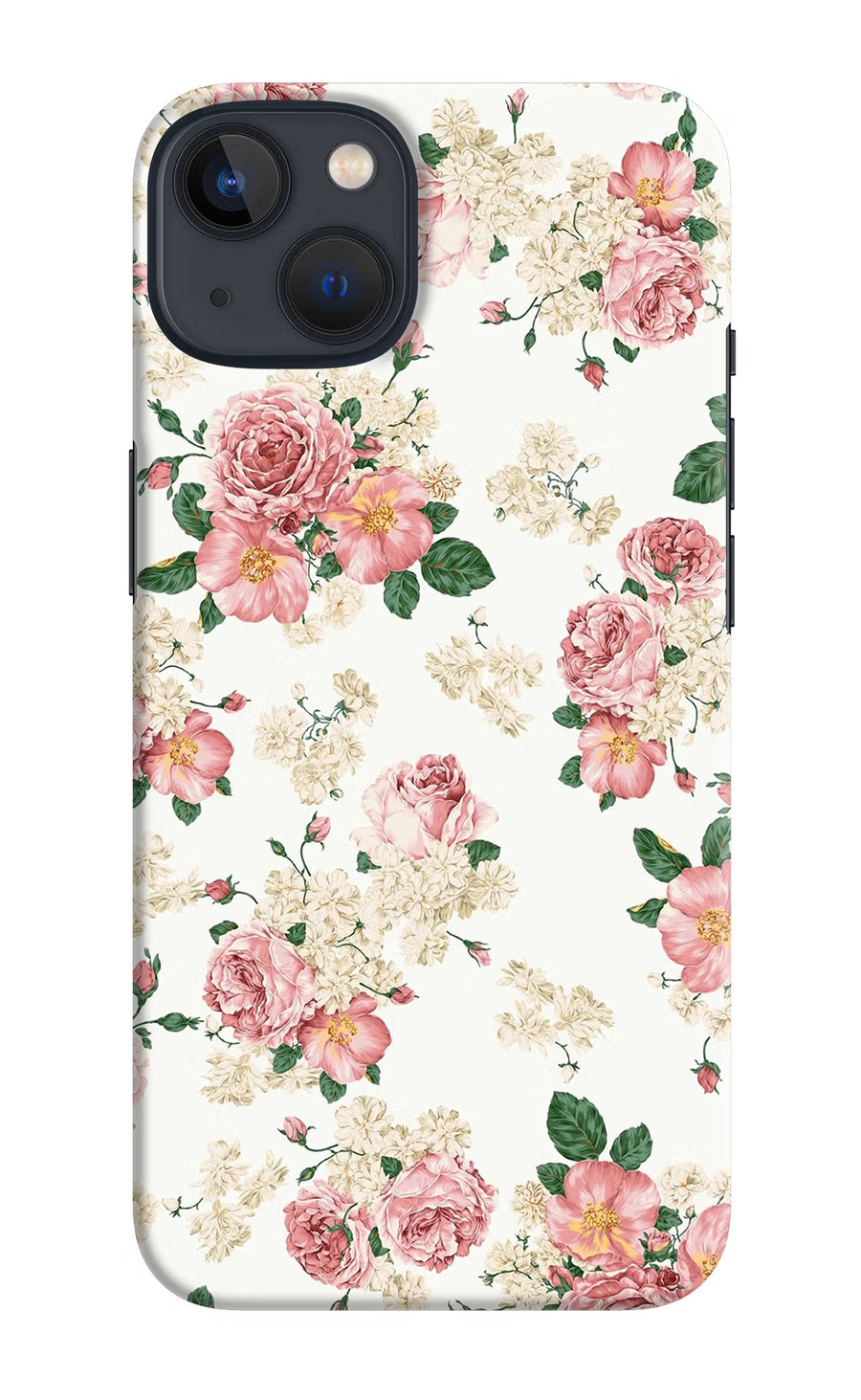 Flowers iPhone 13 Mini Back Cover, Hard case