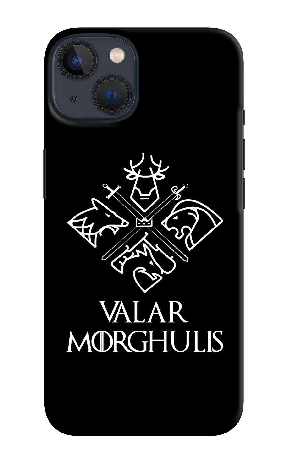 Valar Morghulis | Game Of Thrones iPhone 13 Mini Hard Case Back Cover by Casekaro
