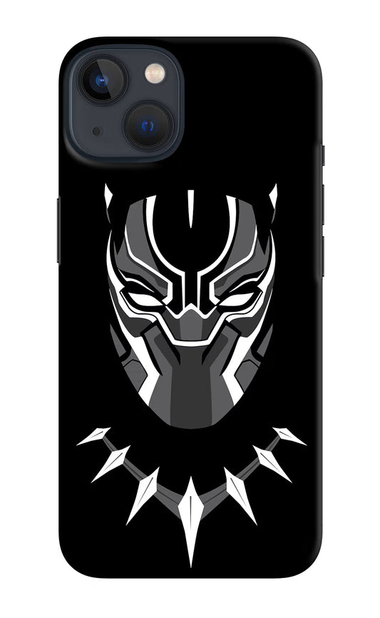 Black Panther iPhone 13 Mini Hard Case Back Cover by Casekaro
