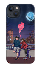 Chilling Couple iPhone 13 Mini Hard Case Back Cover by Casekaro