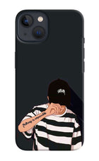 Aesthetic Boy iPhone 13 Mini Hard Case Back Cover by Casekaro