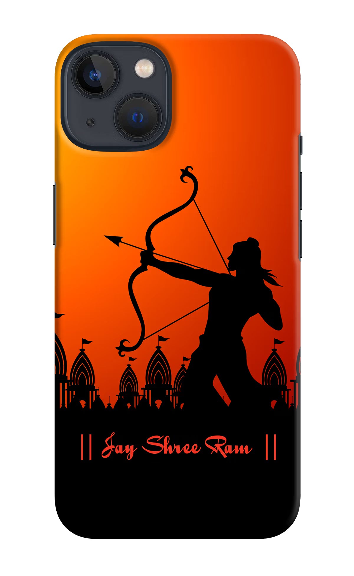 Lord Ram - 4 iPhone 13 Mini Hard Case Back Cover by Casekaro