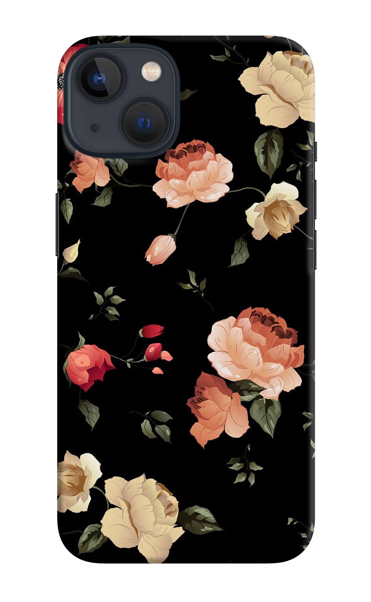 Flowers iPhone 13 Mini Hard Case Back Cover by Casekaro