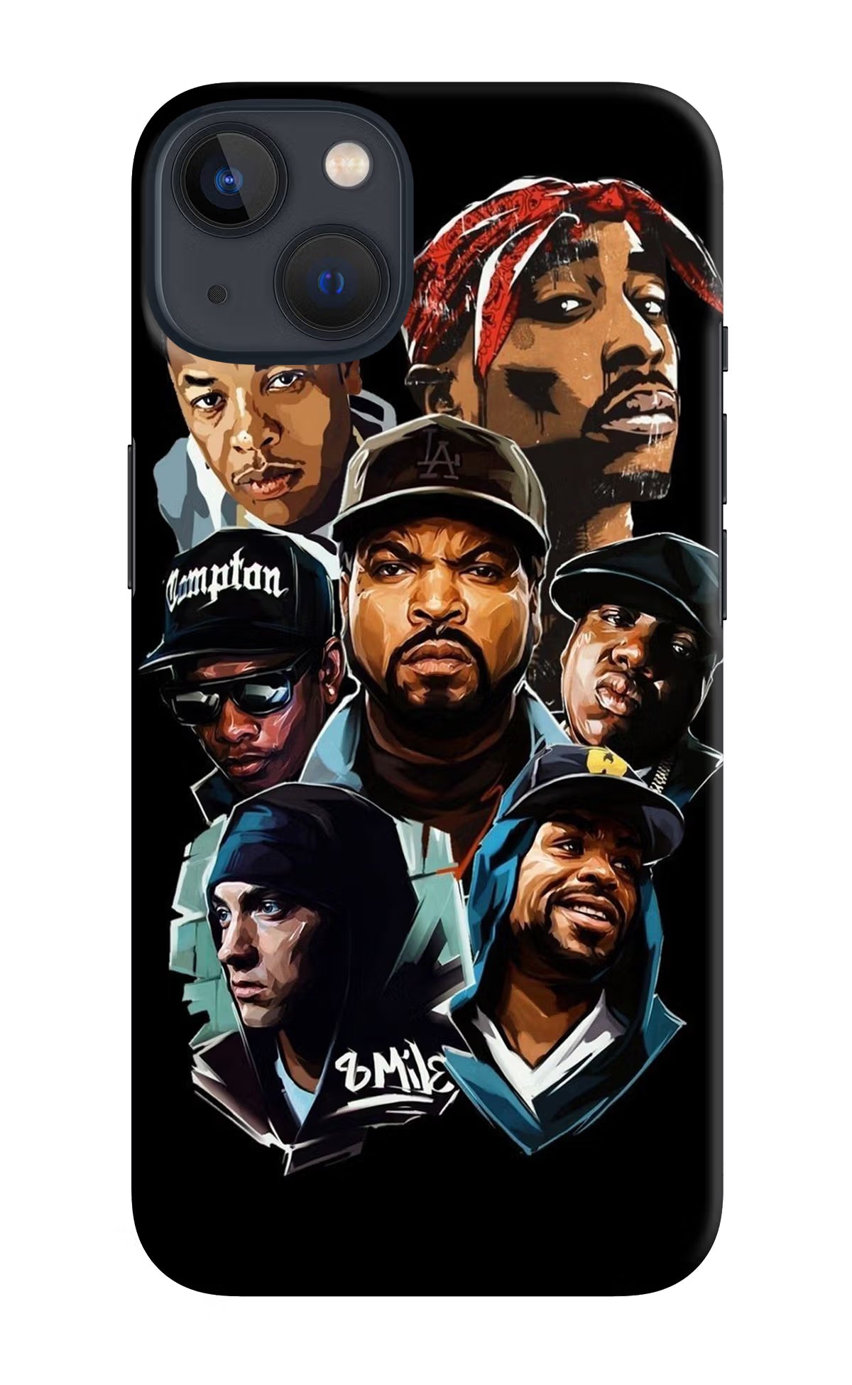 Rappers iPhone 13 Mini Hard Case Back Cover by Casekaro