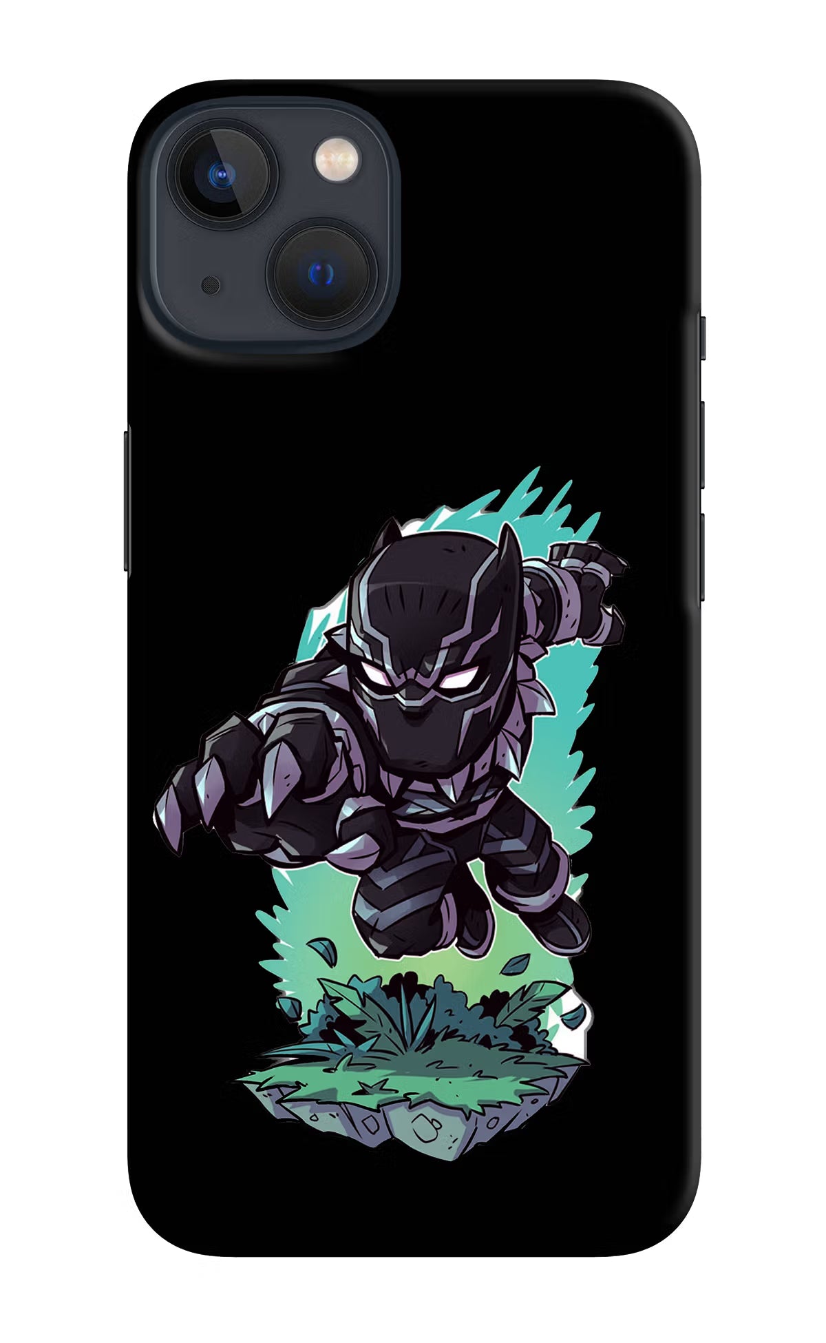 Black Panther iPhone 13 Mini Hard Case Back Cover by Casekaro