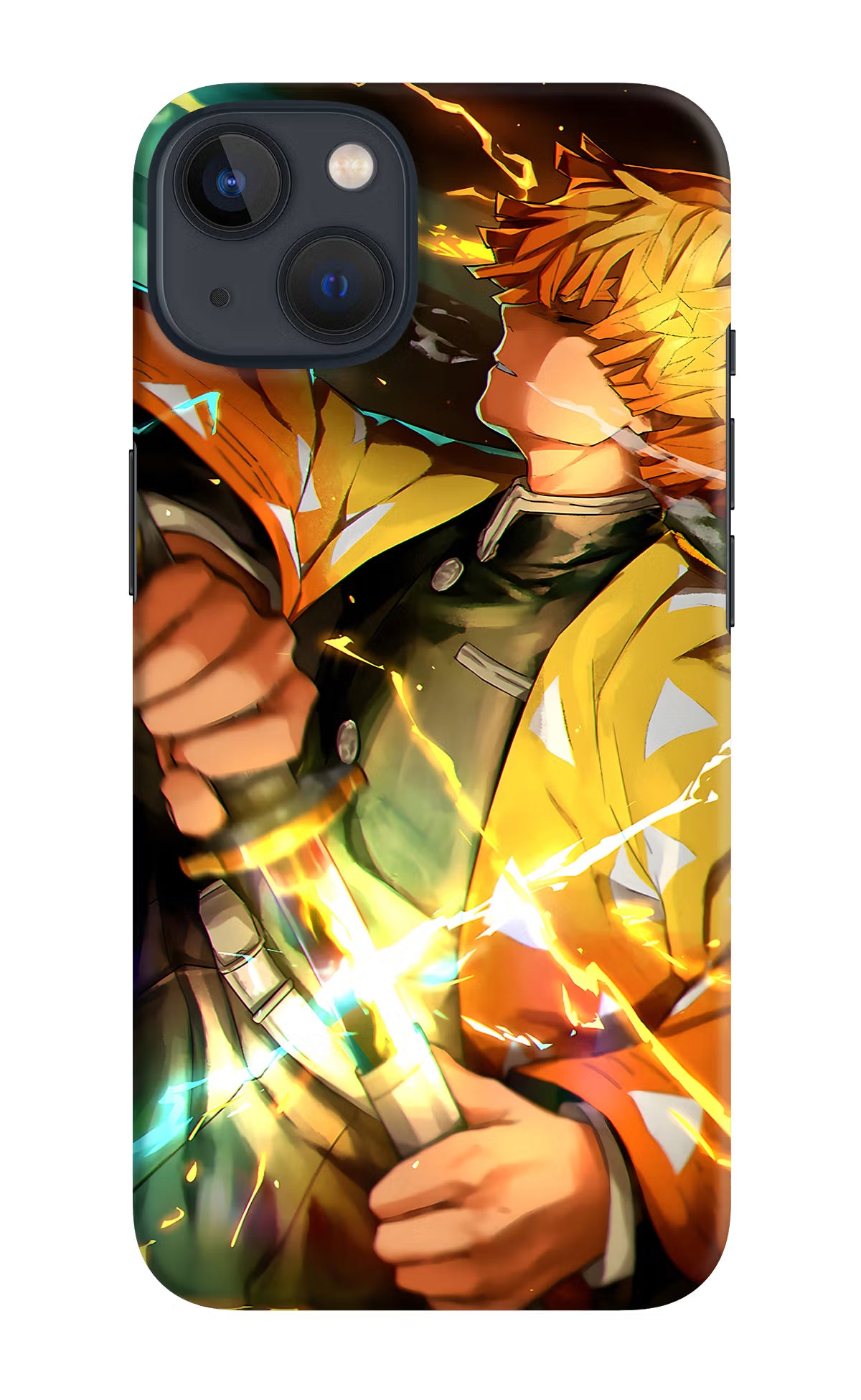 Demon Slayer iPhone 13 Mini Hard Case Back Cover by Casekaro