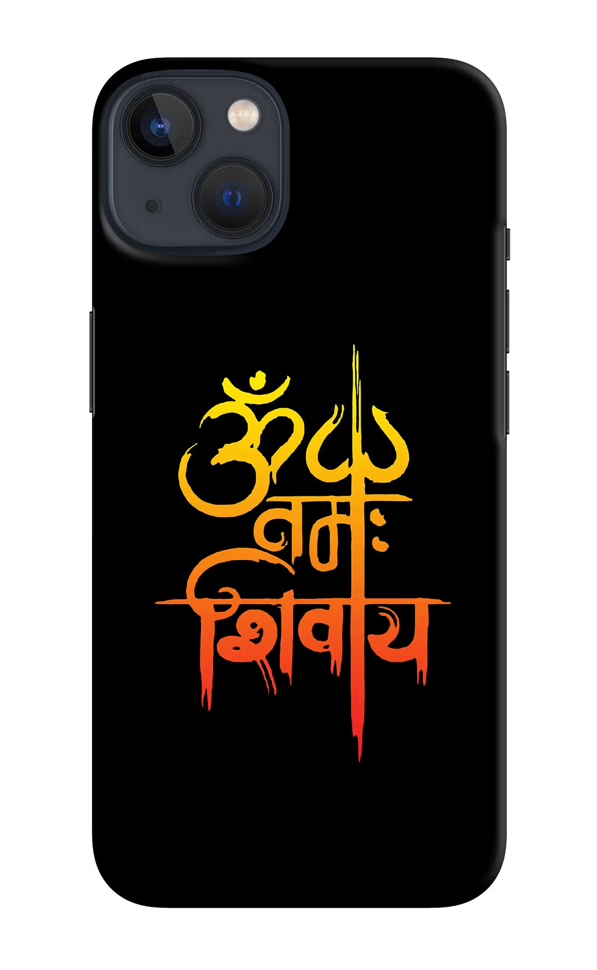 Om Namah Shivay iPhone 13 Mini Hard Case Back Cover by Casekaro