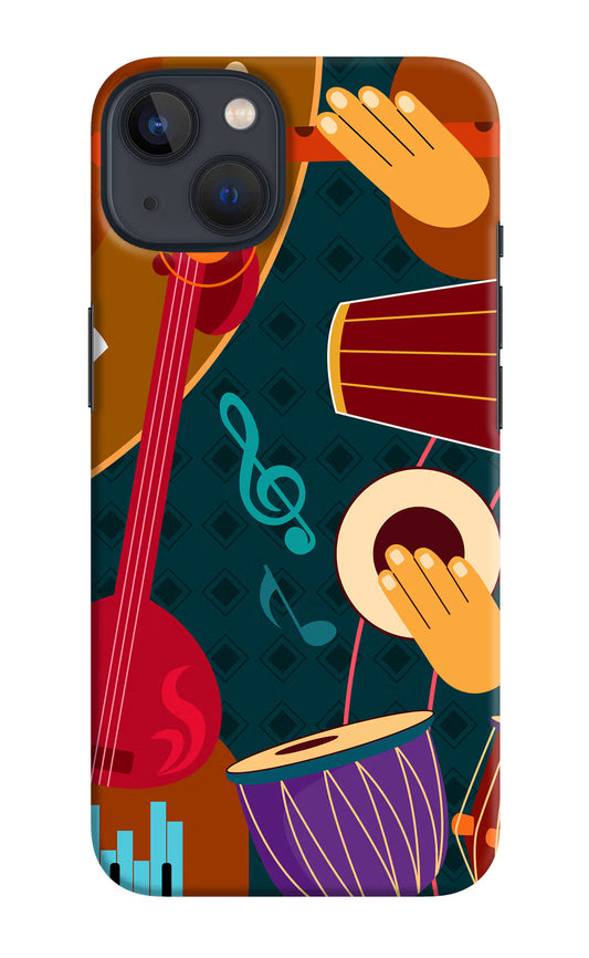 Music Instrument iPhone 13 Mini Hard Case Back Cover by Casekaro