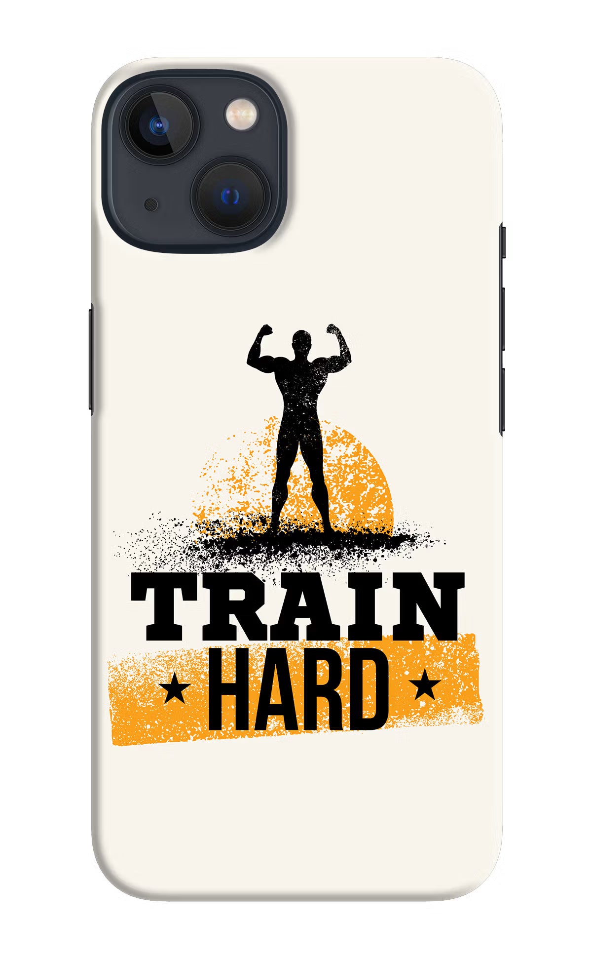 Train Hard iPhone 13 Mini Hard Case Back Cover by Casekaro