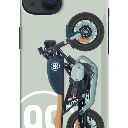 Classic Cafe Racer 99 iPhone 13 Mini Hard Case Back Cover by Casekaro
