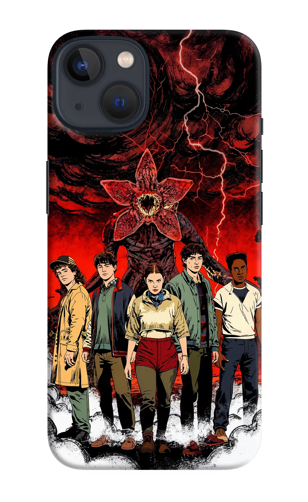 Ordinary Things Characters iPhone 13 Mini Hard Case Back Cover by Casekaro